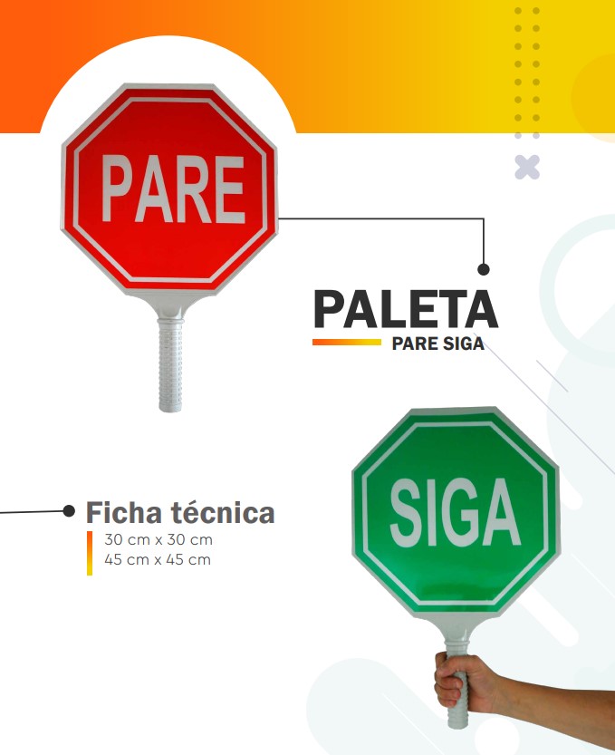 Paleta Pare Siga Safe Solutions S A S