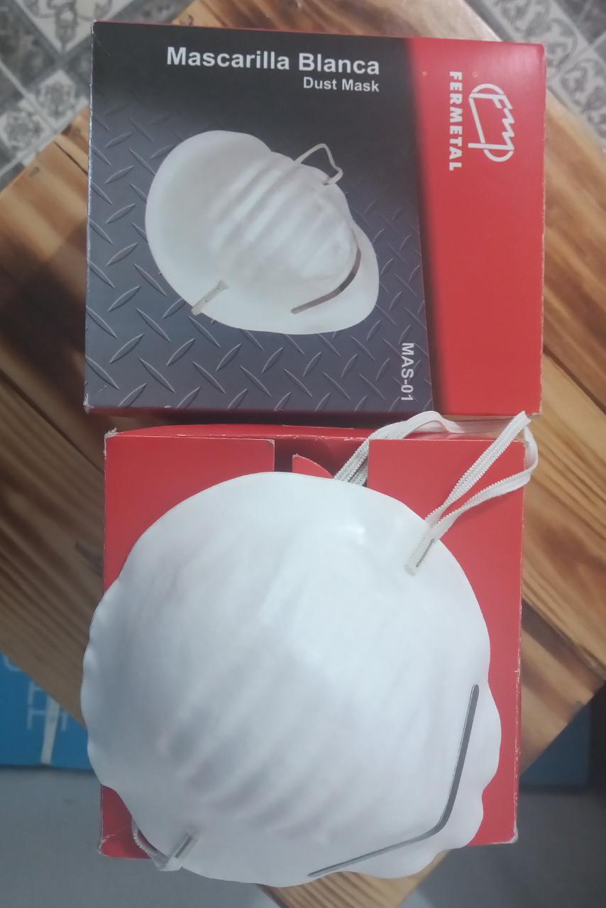 Mascarilla Blanca Mas-01 - Imagen 2