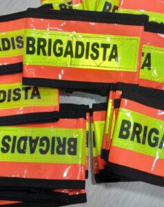 brazalete brigadista