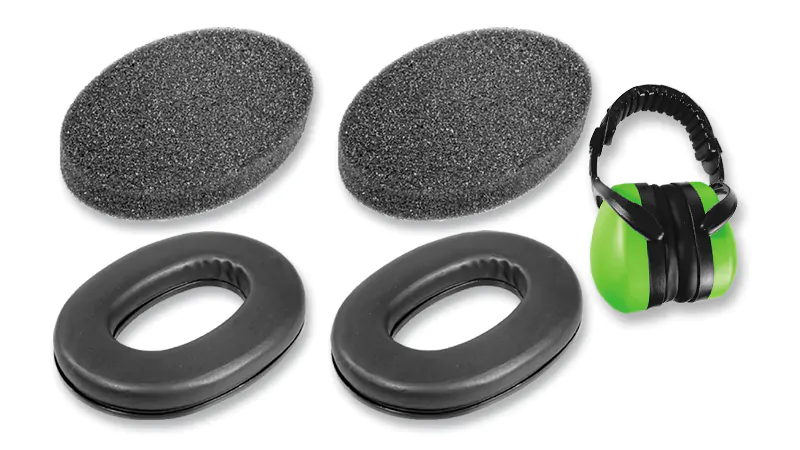 Kit Repuestos Y Espumas Para Protector Auditivo Tipo Copa
