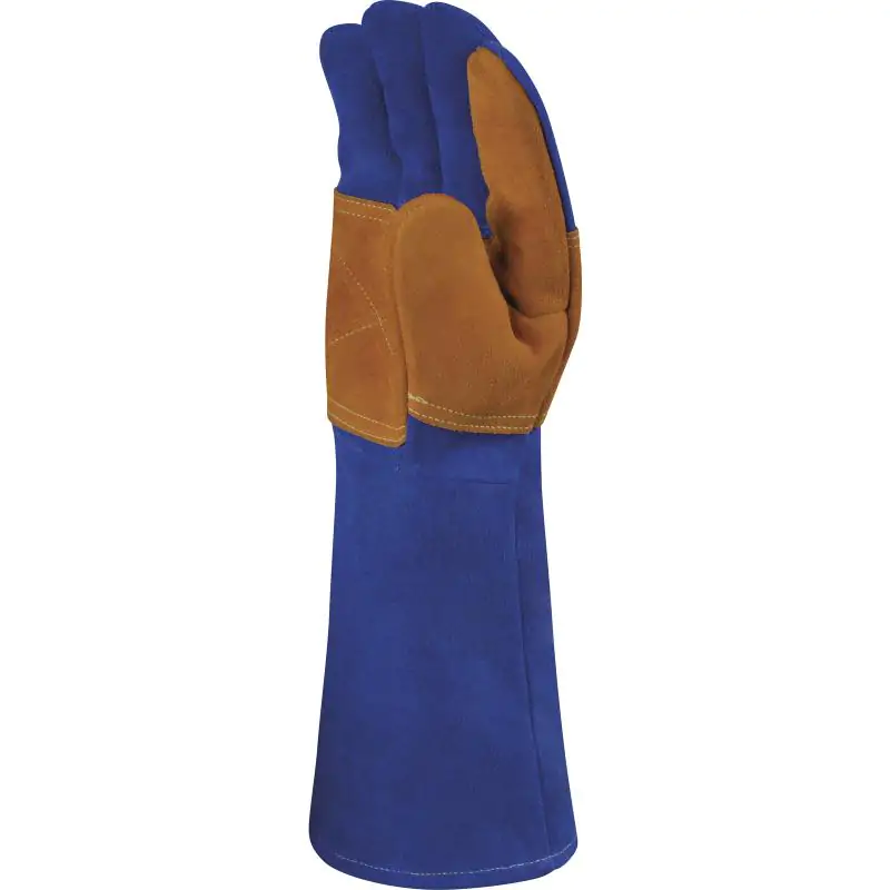 Guante Soldadura Piel Serraje Anticalorico Delta Plus - Imagen 2